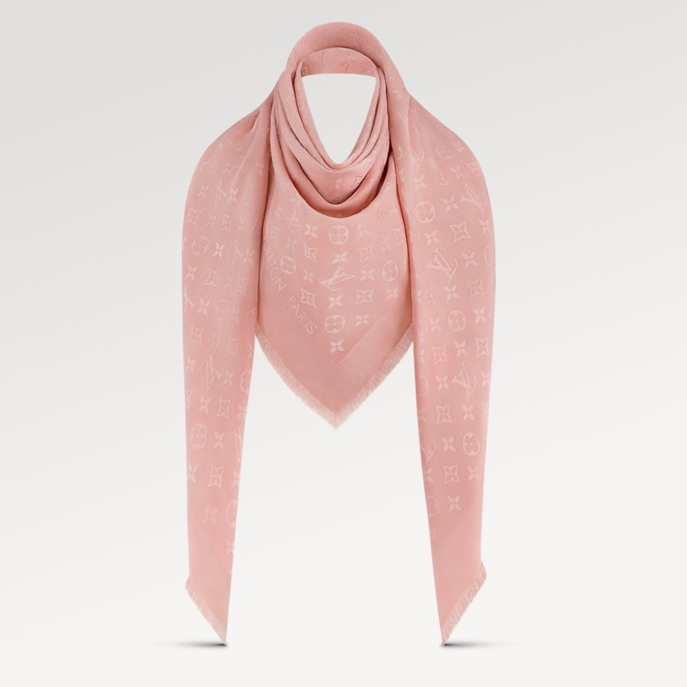 Louis Vuitton monogram shawl
